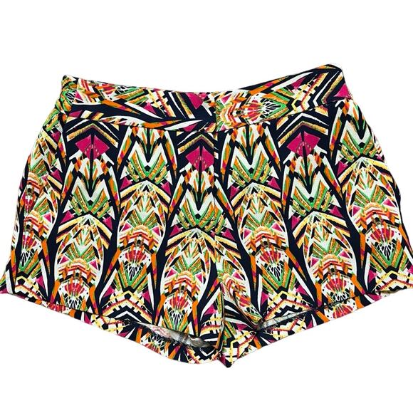 VTG ZOA NEW YORK Colorful Psychedelic Boho Short Shorts SZ 4 - Picture 9 of 9